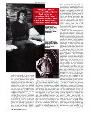 The Exorcist III (Film) - Fangoria Magazine - May 1993 (Issue #122)