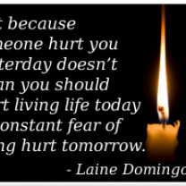 Laine Domingo Quote On Being Hurt & Moving On