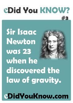 isaac newton...