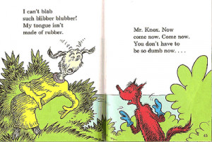 can't blab such blibber blubber