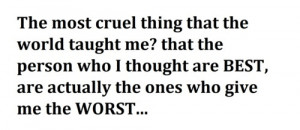 cant help it, I needed to... I was hurt, betrayed by those people I ...