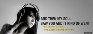 my soul saw you quotes facebook cover