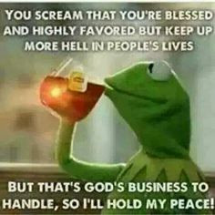 KERMIT - but that's none of my business