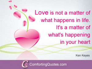 Leo Buscaglia Quote about Strong Love Powerful Love Quote by Ken Keyes ...