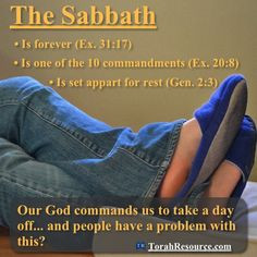 the Sabbath Day is a forever blessing More