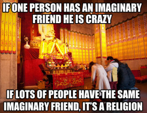 The same imaginary friend…