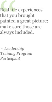 Services: Leadership Development