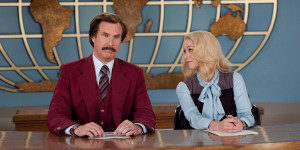 ... Will Ferrell and Christina Applegate play newscasters in 