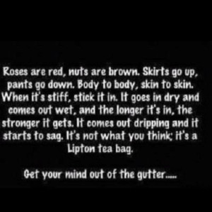 get your mind out of the gutter! hahah!