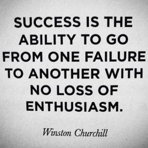 to another without loss of enthusiasm.: Thoughts, Life, Success Quotes ...