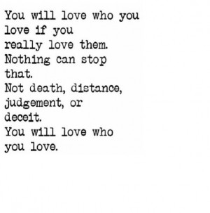 You can't push feelings away