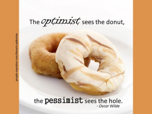 Donuts optimism quote