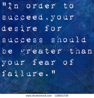 Inspirational quote by Bill Cosby on earthy blue background - stock ...