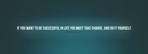 Take Charge And Do It Yourself Quote Picture
