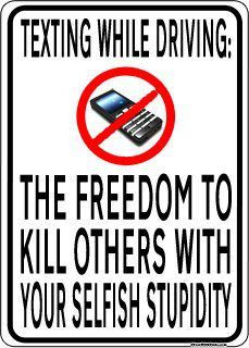 So true! Please don't Text and Drive! More