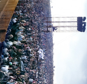 Woodstock , before the rain. Photo by Elliott Landy, 1969