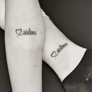 Back > Tattoo's For > Matching Sister Tattoos