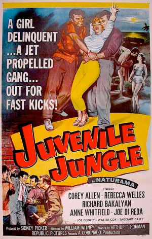 Juvenile Jungle on DVD - 1958 Movie on DVD - Juvenile Jungle