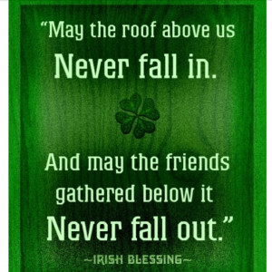 GREEN ~ Irish blessing