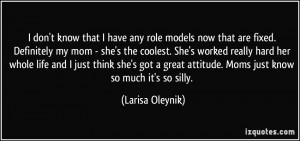 More Larisa Oleynik Quotes