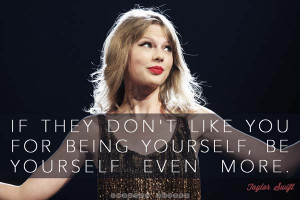 ... you’ll wake up and realize you were never alone at all. Taylor Swift