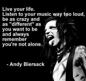 Andy Sixx. Love him!!