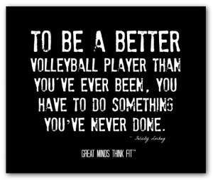 Inspirational Sports Quotes Volleyball