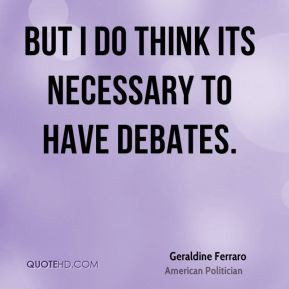 Geraldine Ferraro Quotes