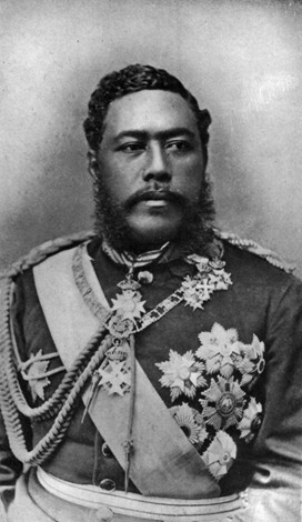 HIS MAJESTY KING KALAKAUA