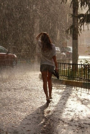 ... Walks Barefoot, Summer Rain, Big Girls, Barefoot In The Rain, Walks In