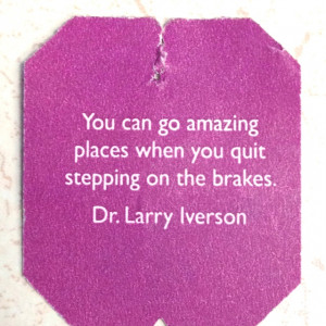 ... Good Earth tea for inspiring me everyday with quotes on each tea bag