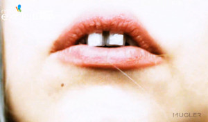 Lady Gaga Sports Diamond Gap Teeth, Colorful Pigtails In Mugler Paris ...