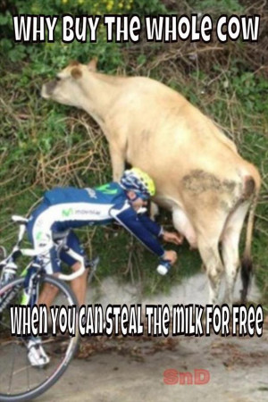 Funny Pictures Milking The Cow