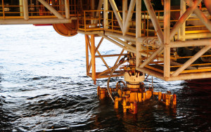 Marine Riser Package (LMRP) cap from the Deepwater Horizon oil rig ...