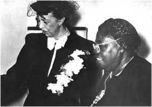 Mary McLeod Bethune and Eleanor Roosevelt