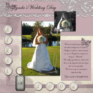 Weddings – Scrapbooking: Free Printable Scrapbook Pages and