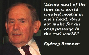 Sydney brenner famous quotes 2