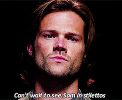 ... sam winchester notes Jared Padalecki my graphics Crowley Mark Sheppard