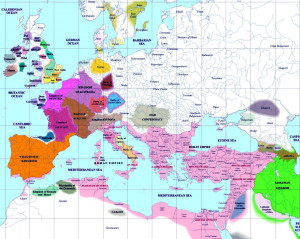 World Map Europe 1500