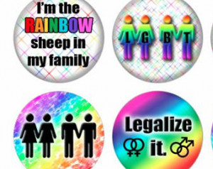 ... Equality, Homosexual Love, Legalize It / Rainbow Printable Collage 1