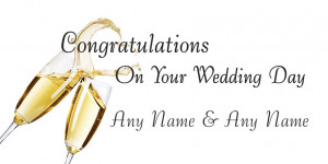 Search Results for: Congratulations On Your Wedding Day