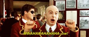 gif LOL mike myers cupcake austin powers flashback Dr. Evil number 2