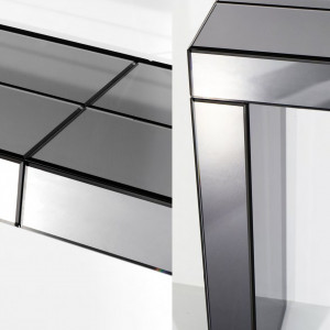 Mirrored Glass Console Table