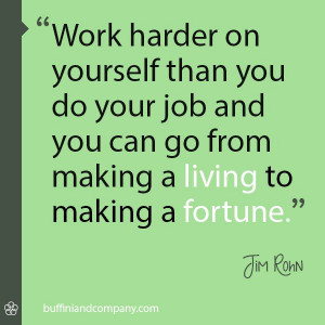 The key to making a fortune! #JimRohn #wisdom #quotes