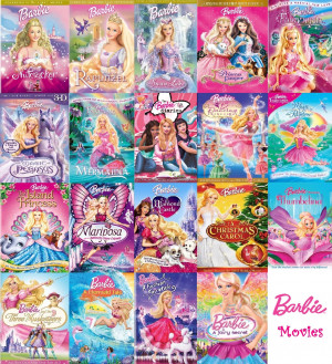 Barbie Movies Barbie Movies Collection (COMPLETE)