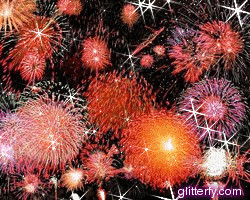 Fireworks Glitter Graphics