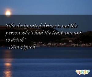 The designated driver is not the person who's had the least amount to ...