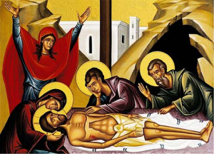 Icon of the Commemoration of Holy Saturday