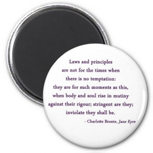 Jane Eyre Quote Magnet