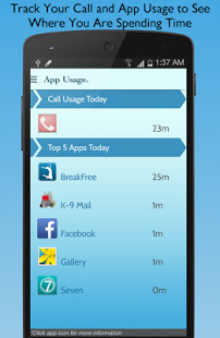 BreakFree Cell Phone Addiction - screenshot thumbnail
